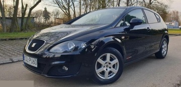 Seat Leon II 1.6 CR 105KM 2012 Seat Leon 1.6TDI DPF E-Ecomotive Style 105KM Klimatyzacja 2stref Tempomat