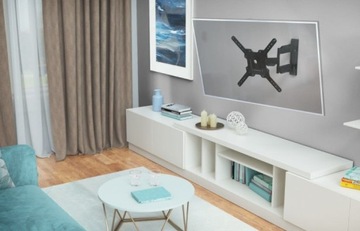 Телевизор Подвеска для кронштейна для телевизора 32 Поворотная прочная 22-