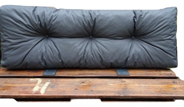 Poduszka na PALETĘ 120 x 40 x 20/10 ANTRACYT K2