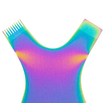 Narzędzia do makijażu rzęs Przenośna szczotka oddzielająca do salonu Argent kolorowa Y