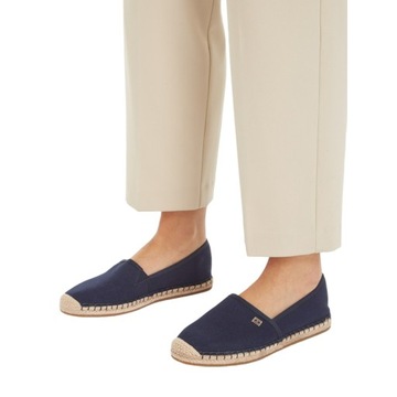 TOMMY HILFIGER BUTY DAMSKIE ESPADRYLE GRANATOWE 36