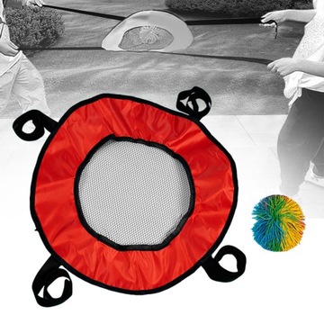 Игровой набор для метания мяча. На открытом воздухе для мальчиков и девочек. Подарки. Бросок и мяч. Красный.