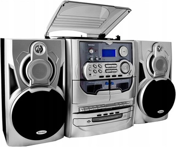 Wieża stereo z kolumnami Karcher KA5300 MP3 USB CD