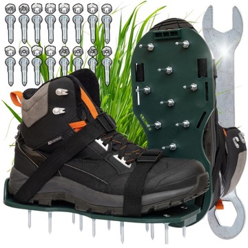 AERATOR OGRODOWY BUTY Z KOLCAMI WERTYKULATOR TRAW