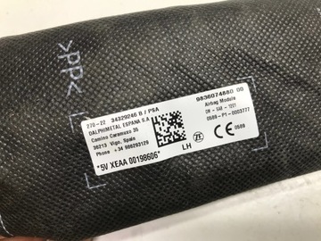 OPEL MOKKA -E II B 2022 2023 ULOŽENÍ SEDADLA LEVÝ PŘEDNÍ AIRBAG 9836074880