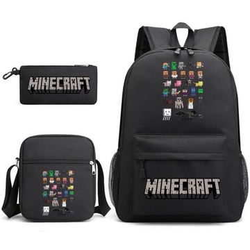 ШКОЛЬНЫЙ НАБОР Minecraft РЮКЗАК СУМКА ЧЕХОЛ ДЛЯ КАРАНДА Высокое качество