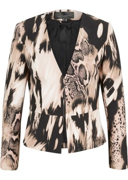 (43/305) BPC WZORZYSTY KRÓTKI ŻAKIET r.38