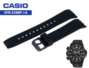 Pasek CASIO EFR-534PB-1 CZARNY ORYGINAŁ