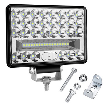 LAMPA ROBOCZA 48 LED 144W HALOGEN SZPERACZ 12V 24V cofania HOMOLOGACJA E9