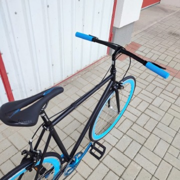 Baluma Синий Черный Односкоростной городской велосипед Размер 53