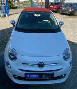 Fiat 500 II CC Seria 4 1.0 mHEV 70KM 2023 Fiat 500 Hybrid -Cabrio -Salon PL-Serwisowany w ASO-Dolcevita Hybryda 69KM, zdjęcie 6