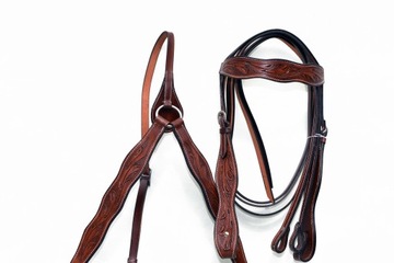 ЗАПАДНАЯ УЗДЕЧКА ИЗ США ПОВОДЬЯ + РАЗМЕР НАГРУДНИКА. Полный