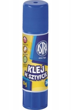 ASTRA KLEJ W SZTYFCIE 8 G DO PAPIERU ZMYWALNY