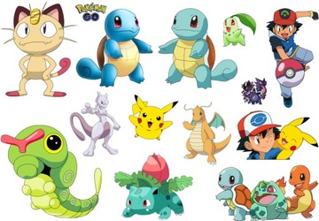 TATUAŻE ZMYWALNE DLA KAŻDEGO POKEMON PIKACHU