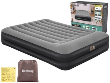 Materac Dmuchany Dwuosobowy Łóżko z Pompką 230V Bestway 67403