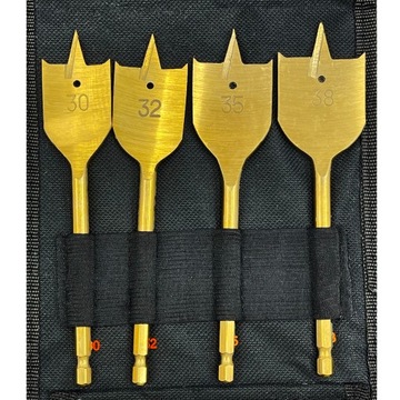 СВЕРЛА С ПЛОСКОЙ ПОВЕРХНОСТЬЮ ПО ДЕРЕВО 16 шт.