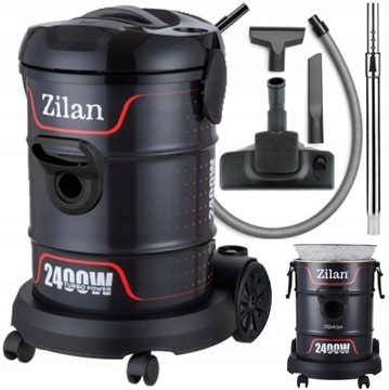 УНИВЕРСАЛЬНЫЙ МОЩНЫЙ ПРОМЫШЛЕННЫЙ ПЫЛЕСОС С БЕЗРЕШЕННЫМ ВОЗДУХОМ 21Л 2400ВТ