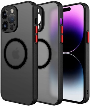 ETUI DO IPHONE 14 PRO OCHRONA APARATU KOMPATYBILNE Z MAGSAFE - BLACK