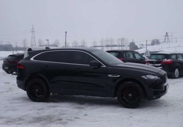 Jaguar F-Pace SUV 3.0 TDV6 300KM 2016 Jaguar F-Pace 3.0D 300KM Automat Led Skora Navi Bezwypadkowy Zarejestrowany, zdjęcie 1