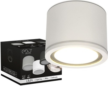 OPRAWA HERMETYCZNA TUBA NATYNKOWA IP54 GX53 BIAŁA EDO