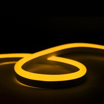 Neon LED 230V Żółty Standard 8x16mm Yellow