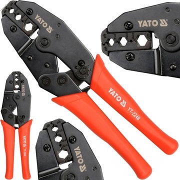 Обжимные клещи для разъемов YT-2255 0,08-2 мм.