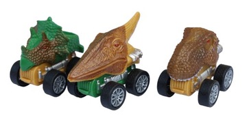 Эвакуатор, чемодан с горкой, автомобиль-динозавр