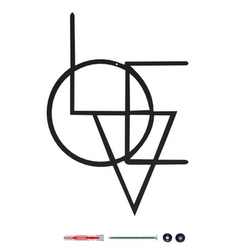 Украшение стены GEOMETRIC LOVE HEART