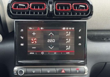 Citroen C3 Aircross  I Crossover 1.2 PureTech 110KM 2020 Citroen C3 Aircross 1.2 110KM Shine MT6 Nawigacja Czujniki SalonPL SerwisA, zdjęcie 16