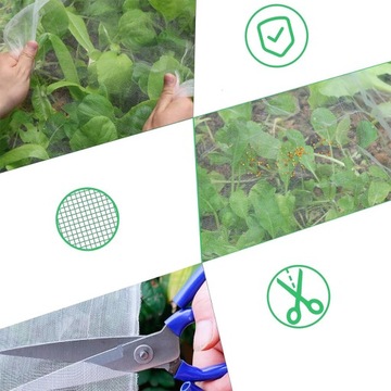 ЗАЩИТНАЯ СЕТКА ОТ НАСЕКОМЫХ ДЛЯ ЗАЩИТЫ ГРУБКИ Brassicas 3х15 м