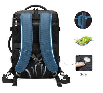 Сумка/рюкзак Outwalk AL1020 для ноутбука 15,6 ручная кладь для самолета 3к