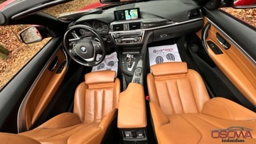 BMW Seria 4 F32-33-36 Cabrio 440i 326KM 2017 BMW Seria 4 440i Kabriolet head up 40 tys km jedyna w takim kolorze zamia, zdjęcie 26