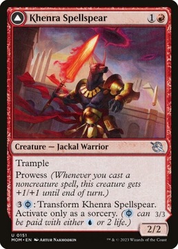 [MTG] Khenra Spellspear // Gitaxian Spellstalker (MOM) (4+ dostępne)