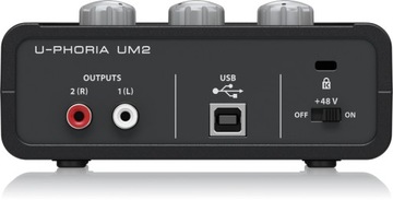 КОМПЛЕКТ ДЛЯ ДОМАШНЕЙ ЗАПИСИ BEHRINGER UM2 + MIC C1