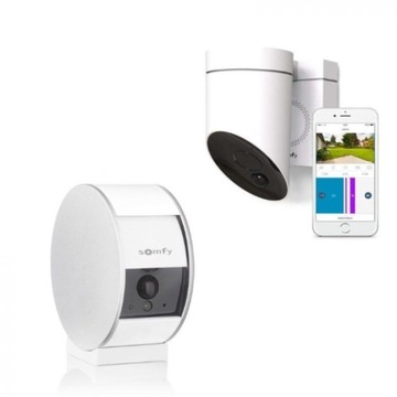 Somfy zestaw kamer wewnętrzna i zewnętrzna IP WIFi