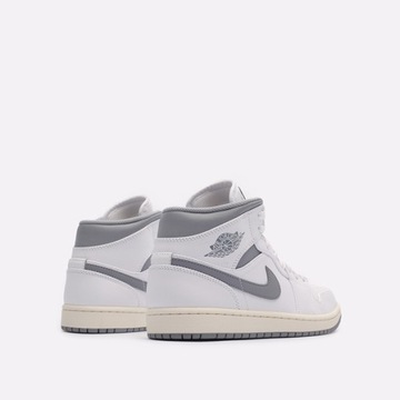 Buty Air Jordan 1 Mid (554724-135) White/Stealth