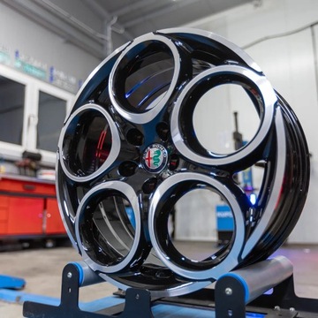 4× DISK HLINÍK ALFA ROMEO 50569059 7.5" X 18" 5X110 ET 37