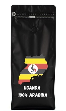 KAWA ZIARNISTA 1KG ARABICA ŚWIEŻO PALONA UGANDA