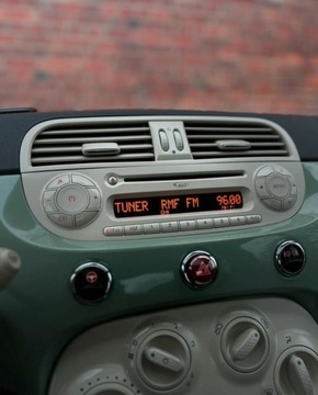 Fiat 500 II Hatchback 3d 1.2 69KM 2009 Fiat 500 Panorama Klima Alu Gwarancja w cenie VFVK 1.2 Benzyna 69KM, zdjęcie 13