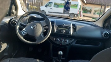 Nissan Note I 2008 Nissan Note Nissan Note 1.4 Benzyna Klima km 2008r 1.4 Benzyna 90KM, zdjęcie 4