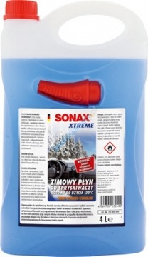 SONAX XTREME ZIMOWY PŁYN DO SPRYSKIWACZY 4l -20°C