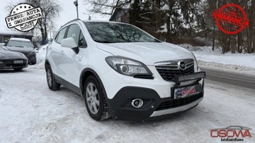 Opel Mokka I SUV 1.4 Turbo ECOTEC 140KM 2013 Opel Mokka 1.4 i Turbo X 4x4 xenon ledy Led bar podg.kierownica full serwi