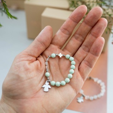 Браслет ЧЕТКИ - сувенир ПОСВЯЩЕНИЕ Святому Крещению