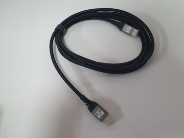 КАБЕЛЬ HDMI 4K UHD 3D HDR 18 Гбит/с Позолоченный НЕЙЛОН 1 м