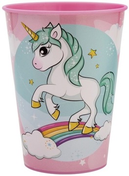 Kubek plastikowy 260 ml UNICORN JEDNOROŻEC