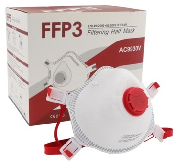MASKA FFP3 MASECZKA OCHRONNA ANTYWIRUSOWA PÓŁMASKA