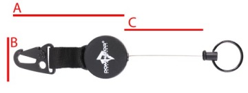 Тактическая поводка из винтовки стальная веревка 60 см доминатор доминатор