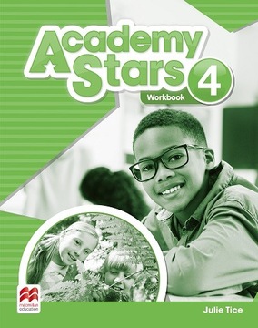 Academy Stars 4 ZESZYT ĆWICZEŃ + kod MACMILLAN