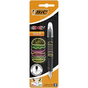 PIÓRO WIECZNE X PEN DECOR FP BURGER NIEBIESKI BIC BLISTER 1SZT