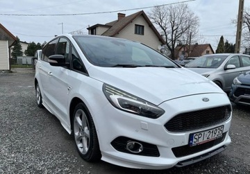 Ford S-Max II Van 2.0 TDCi 180KM 2017 Ford S-Max Bezwypadkowy, Serwisowany, Zarejest...